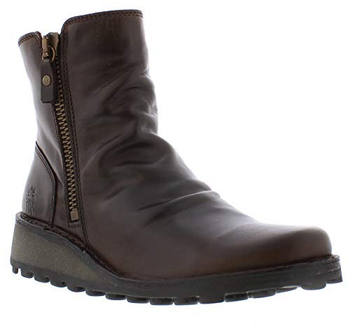 Fly London Women's MON944FLY Desert Boots,DK. BROWN,4 UK