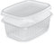 GUILLIN - PACK CHALEUR BCPP0150 CARTON DE 250 Boite 150cc Micro-Ondables A Couvercle Independant, Plastique, Transparent, 8,2 x 10,8 x 3,4 cm