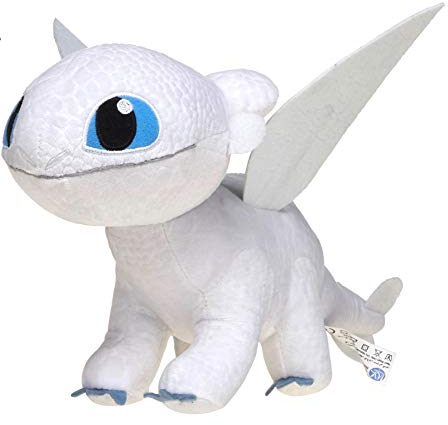 Teddys Rothenburg Kuscheltier Drache Tagschatten weiß 42 cm Plüschdrache