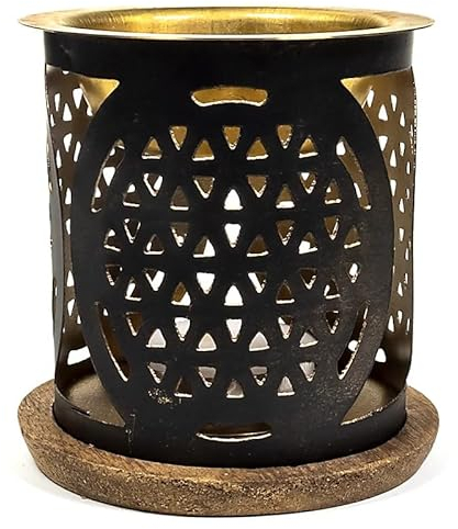 Aromafume Duftlampe Blume des Lebens - 8x9cm; 120g