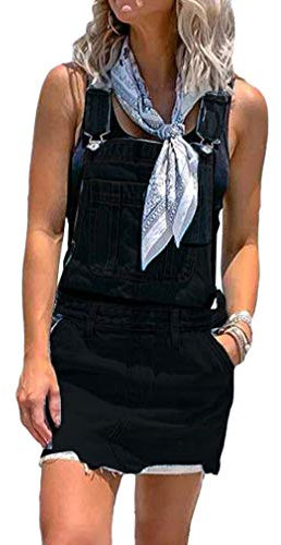 Classics Short Dungaree Salopette Donna Gonna di Geans da Donna Salopette Tuta di Jeans Tuta Hot Sexy Party Night Club Sfilacciato Abito Donna