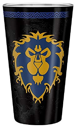 World of Warcraft - Glas Alliance - XXL Trinkglas 400 ml - Geschenkbox