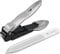 VANWIN Coupe Ongle, Coupe-ongles avec Récupérateur avec Lime à Ongles en Verre, Coupe-ongles Robuste avec Levier Ergonomique pour Garder les Ongles Impeccables pour Femmes et Hommes
