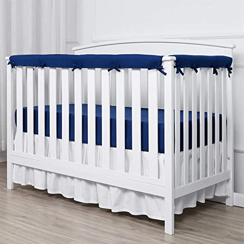 BYNYXI Babybett Kantenschutz, 3er Set Bettkantenschutz Stoßstange Weiche Bettgeländer Anti-Kollisions Streifen Anti-Biss Mikrofaser Polyester Gepolstertes Bettschlange Kantenschutz und Eckenschutz