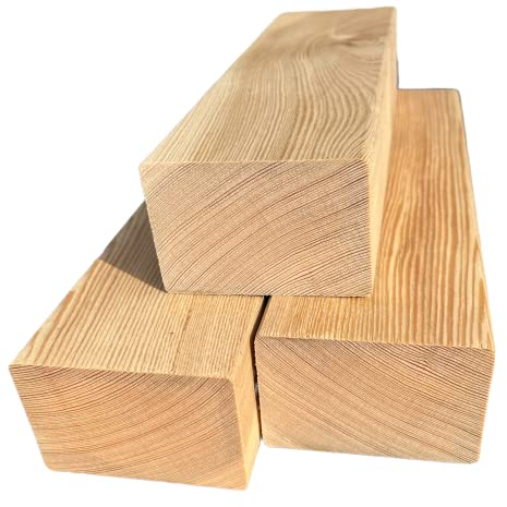 Terrassendielen Sibirische Lärche für Ihre Terrasse Balkon Wandverkleidung Poolbretter Terrassenbelag Terrassenholz (UK-Holz 45x70mm 150cm)