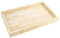 WORHE Italy Travertine Stone Vanity Tray for Jewelry, Perfume, Makeup, Candle,Natural Marble Decorative Trays for Bathroom Dresser Rectangle Kitchen Storage Organizer for Home Decor Beige WH020