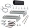 SPARES2GO Integrated Door Mounting Set for Bosch Dishwasher + Hose End Clamp