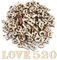 GHVACZS 204 Stück Holzbuchstaben und Holzzahlen, Buchstaben Holz (A-Z), Zahlen Holz (0-9), Geeignet für Dekoration, Frühes Lernen, DIY Bastelprojekte