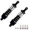 2-Pack RC Auto Stoßdämpfer Metall Dämpfung Dämpfer Kompatibel mit WLtoys 144001 1/14 Scale RC Auto Buggy Upgrade Teile