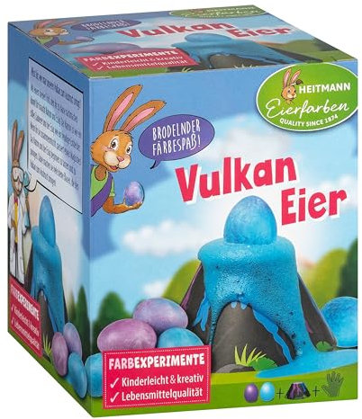Heitmann Eierfarben - EGGsperimente - Vulkan Eier