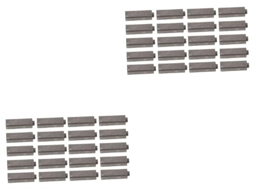 NUOBESTY 2 Sätze Haartrockner Kohlebürste Elektrischer Trockner Staubwedel Motor Kompressor Schleifmaschine Luftgebläse Teil Motorreiniger Airbrush Mini Akku 20 Stück * 2