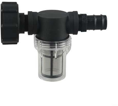 IBC Regentonnen-Filteranschluss 100 Maschenweite Edelstahl-Sieb Wasserhahn-Filter Regenwasser-Sammelanlage Auslauffilter Gartenbewässerung Zubehör Umweltfreundlich Abnehmbar Wiederverwendbar(32mm)