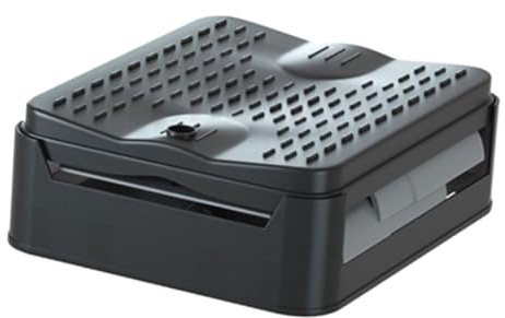 IMIKEYA WC portatile pieghevole per campeggio e viaggi WC mobile leggero e durevole, scatola compatta per bagno esterno per auto e emergenze all'aria
