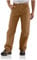 Carhartt Latzhose für Herren, verwaschene Ente - Braun - 44W / 32L