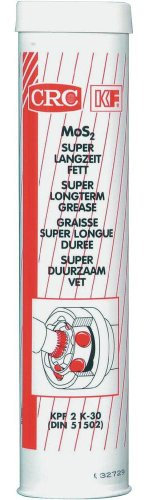 CRC MoS2 SUPERLONGTERM Grease Langzeitfett, 400 ml Kartusche VE = 1