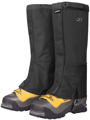 Outdoor Research Expedition Crocodiles Gamaschen, Herren, Men's Expedition Crocodile Gaiters, schwarz, Medium