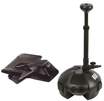 Verdemax 8794 - Lagomax Kit Pompa 1200 L / H + M Tessuto 3X2.5