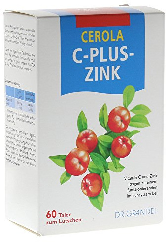 Cerola C plus Zink Taler Grandel,60St