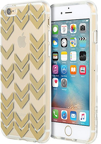 Incipio Schutzhülle für iPhone 6S/6, Aria-Muster, goldfarben