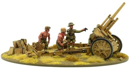Warlord Games Bolzen-Aktion: Afrika Korps LeFH 18 10,5 cm mittlere Artillerie