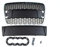 V-Maxzone M-4413 Sportgrill für Vorderseite, A6, C6, RS-Syle, silber-schwarz