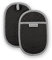 KitchenAid Asteroid Pot Holder 2-Pack Set, Black, 6.5x10