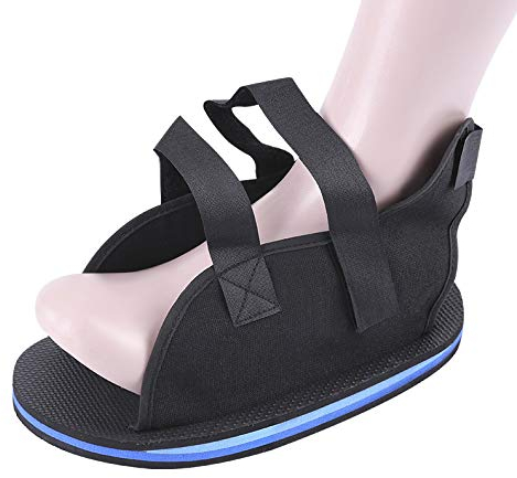 Gipsschuhe - Open Toe Plaster Cast Schuh - Stabiler Überschuh für Knochenbrüche - Stoßdämpfung,Atmungsaktiv,Rutschfest zur Postoperativen Rehabilitation von Frakturen,Verstauchungen,Knochenbrüchen