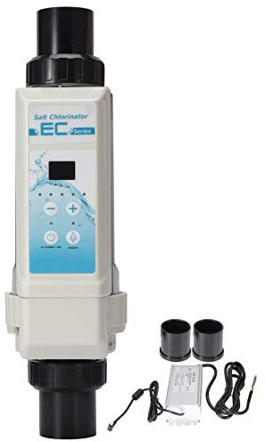 Weiyiroty Générateur de Chlore au Sel, Électronique, 8 G/H, Électrolyseur de Chlore, SystèMe de Chloration de L'Eau, SystèMe de Filtre de Piscine D'Eau SaléeE pour SPA