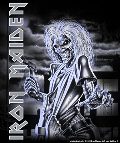 Iron Maiden Aufkleber Killer Band Musik Heavy Metal Sticker England ca. 10x12 cm