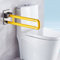 Wandstützgriff Stützhilfe WC Haltegriff Klappbar,Rutschfeste Klappgriff,Stützklappgriff Behindertengerecht Toiletten Stütz, Rostfreier Stahl Toiletten Haltegriffe (60cm/23.6in,B)