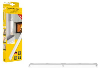 Schellenberg 46604 Fensterlüfter Plus, Erweiterung zum Fensterfalzlüfter Starterset, automatische Lüfterklappen, Montage am Fensterrahmen, weiß