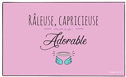 Viquel - Sous main de bureau enfant ou adulte - Protection de bureau Edition Limitée - Rose
