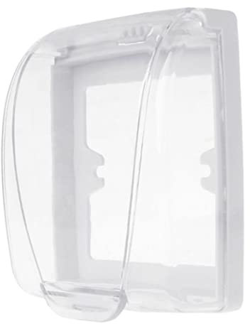 Cubierta de interruptor impermeable Caja de plástico Carrira de luz de pared Caparero de tapa de la tapa del panorama