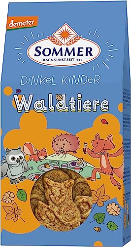 Sommer & Co. Bio Demeter Dinkel Kinder Waldtiere (6 x 150 gr)