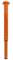 1 Pièces Pieds de Meubles,Pied de Table Reglable Hauteur Métal,Pieds de Support de Robustes Rétractables,Pieds de Bureau de Bar,avec Vis,pour Bureau,Cuisine,Table À Manger (530-950mm,Orange)