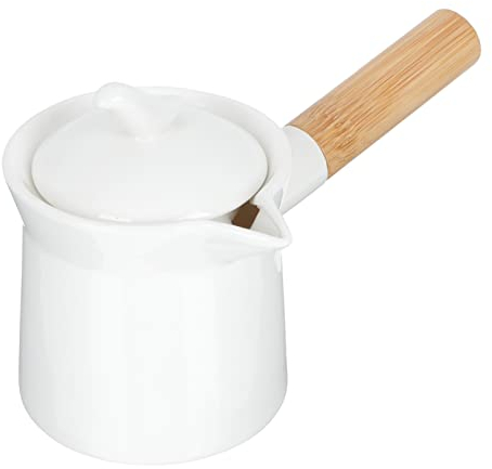Alipis Teiera Ceramica Giapponese Con Manico Design Elegante e Perfetta Per Tè Sfuso e Latte Per Uso Domestico e Ristoranti