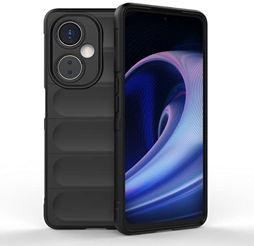 TINGYR Funda para OnePlus Nord CE 3 Lite, Resistente a los Arañazos, Fina de Silicona, Funda Interior de TPU Suave Duradero, Fundas para OnePlus Nord CE 3 Lite Smartphone.(Negro)