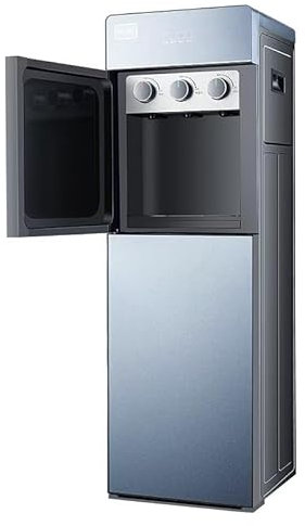 Bottom-loading floor-standing water dispenser, bottled water cooler, 3-second instantaneous water boiler, hot and cold dual-function, ideal for home office iced water tea coffee