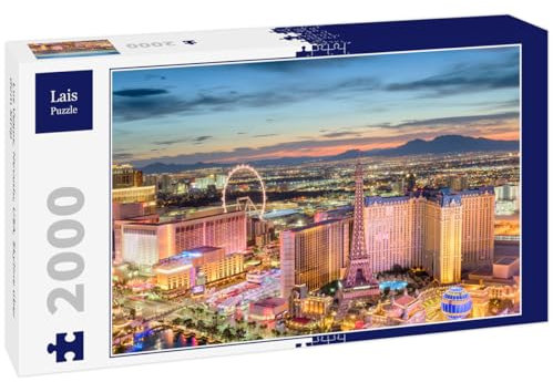 Lais Puzzle Las Vegas, Nevada, USA, Skyline über dem Strip 2000 Teile
