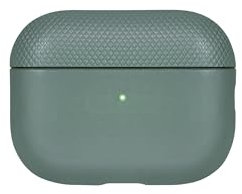 Native Union (Re) Custodia classica per AirPods Pro 2 - Materiali vegetali di alta qualità - Supporta caricabatterie wireless - Compatibile con AirPods Pro, AirPods Pro 2a generazione (verde ardesia)