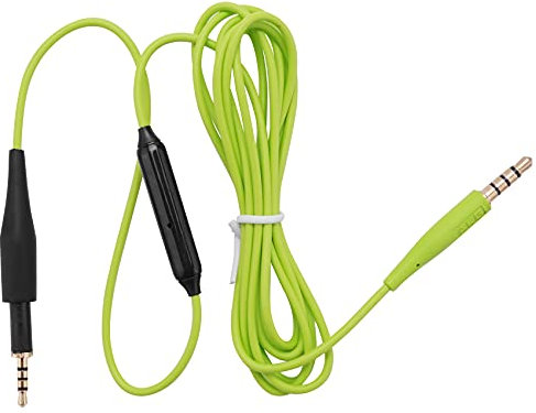 arlote Câble de Remplacement Cordon Audio avec ContrôLe du Volume du Microphone pour K430 K450 K451 K452 Q460 K480 J55 J88 Casque Vert