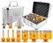 EXFEIN Punte Diamantate Gres Porcellanato 10 Pezzi - 6/6/8/20/35/50/68mm Punte Trapano, 20mm Fresa, 50mm Punte Smusso, Adattatore per Porcellana Piastrelle Ceramica Marmo Granito