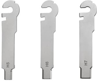 Roxon FLEX FT05 - Build Your Own Multitool Werkzeuge Zubehör Set (5mm Sechskantschlüssel, 6mm Sechskantschlüssel, 7mm Sechskantschlüssel)