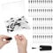 100 Pcs Disposable Dip Replacement Brush, Mini Nail Polish Replacement Brush Dipping Powder Liquid Replacement Fine Soft bristles Brush for Salon
