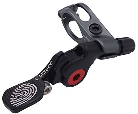 Psdndeww Aluminiumlegierung Einstellbare Lenkerklemme Dropper Hebel Mountainbike Sattelstütze Remote Fahrrad Sattelstütze Dropper Remote Hebel