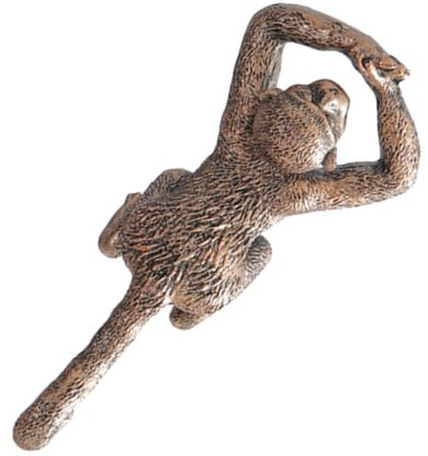 TOPBATHY Kunstharz AFFE Garten Dekoration Affen Statue Hängende Ornament Baumdekor Gartenfigur Affendekoration