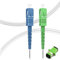 FLYPROFiber 50m Câble à Fibre Optique en Acier Blindé SC à SC, (Freebox) - Rallonge/Jarretiere Simplex Monomode
