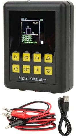 Rainorning Multifunción Generador de Señal 4-20mA 2-10V, Generador de Señal de Onda Triangular Sinusoidal de Pulso PWM Ajustable