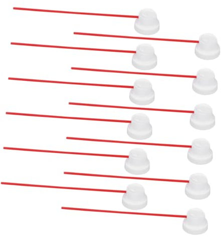 Operitacx 20sets Spray Can Nozzles Replacement Gas Straw Tip Easy Install Extension Tubes for Cleaning
