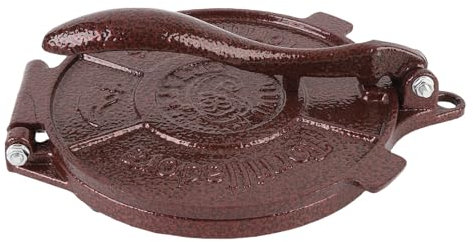 Eujgoov Gusseisen -Tortilla -Hersteller Vielseitiger Teigpresse für Traditionelle Leckereien, Leichte und Robuste Konstruktion